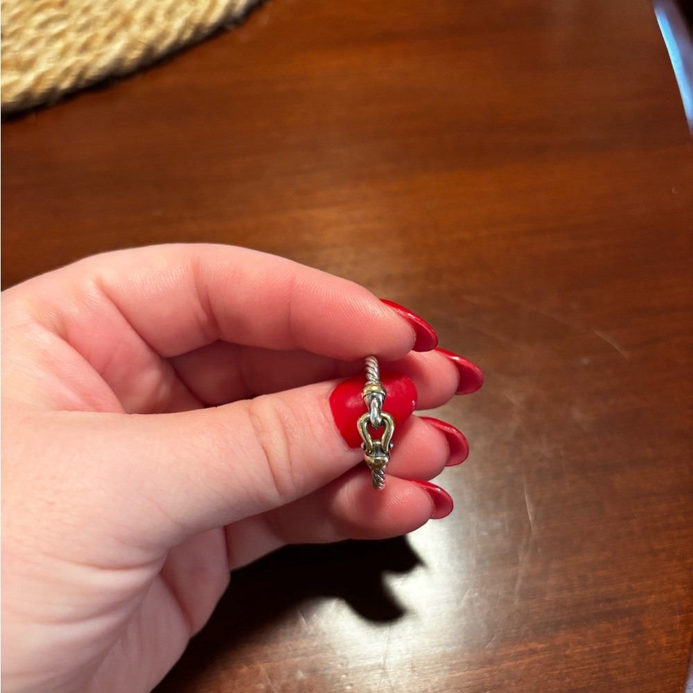David Yurman Cable Collectibles Petite Buckle Ring